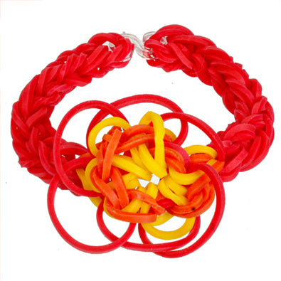 Fantasías Miguel Clave:JZ371 Pulsera Flor Con Ligas