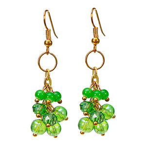 Aretes Verde Esmeralda