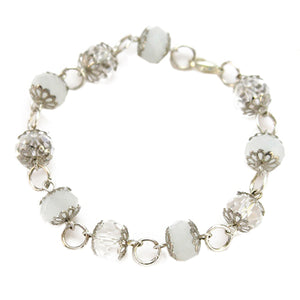 Pulsera Con Casquillos Y Rondeles