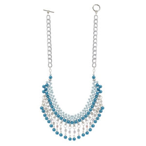 Collar Cristal-Turquesa