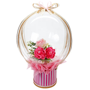 Adorno Globo Con Rosas