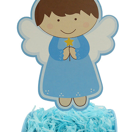 Centro De Mesa Ángel Azul