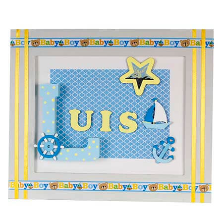 Porta Retrato Baby Con Estrella