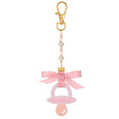 Llavero Baby Con Chupón Rosa