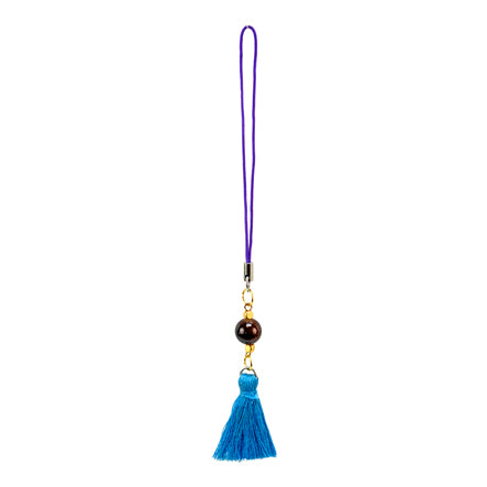 Colgante Con Borla Turquesa