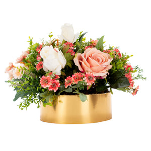 Arreglo Floral Con Rosas