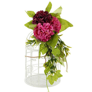 Jaula Con Flores