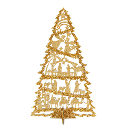 Pino Nacimiento Oro Navideño